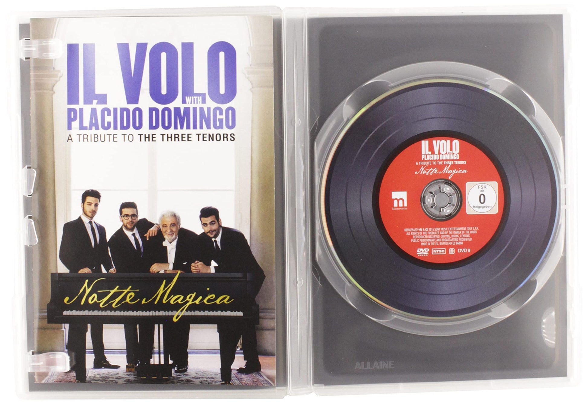 IL Volo with Placido Domingo - Notte Magica: A Tribute to the Three Tenors used book depot