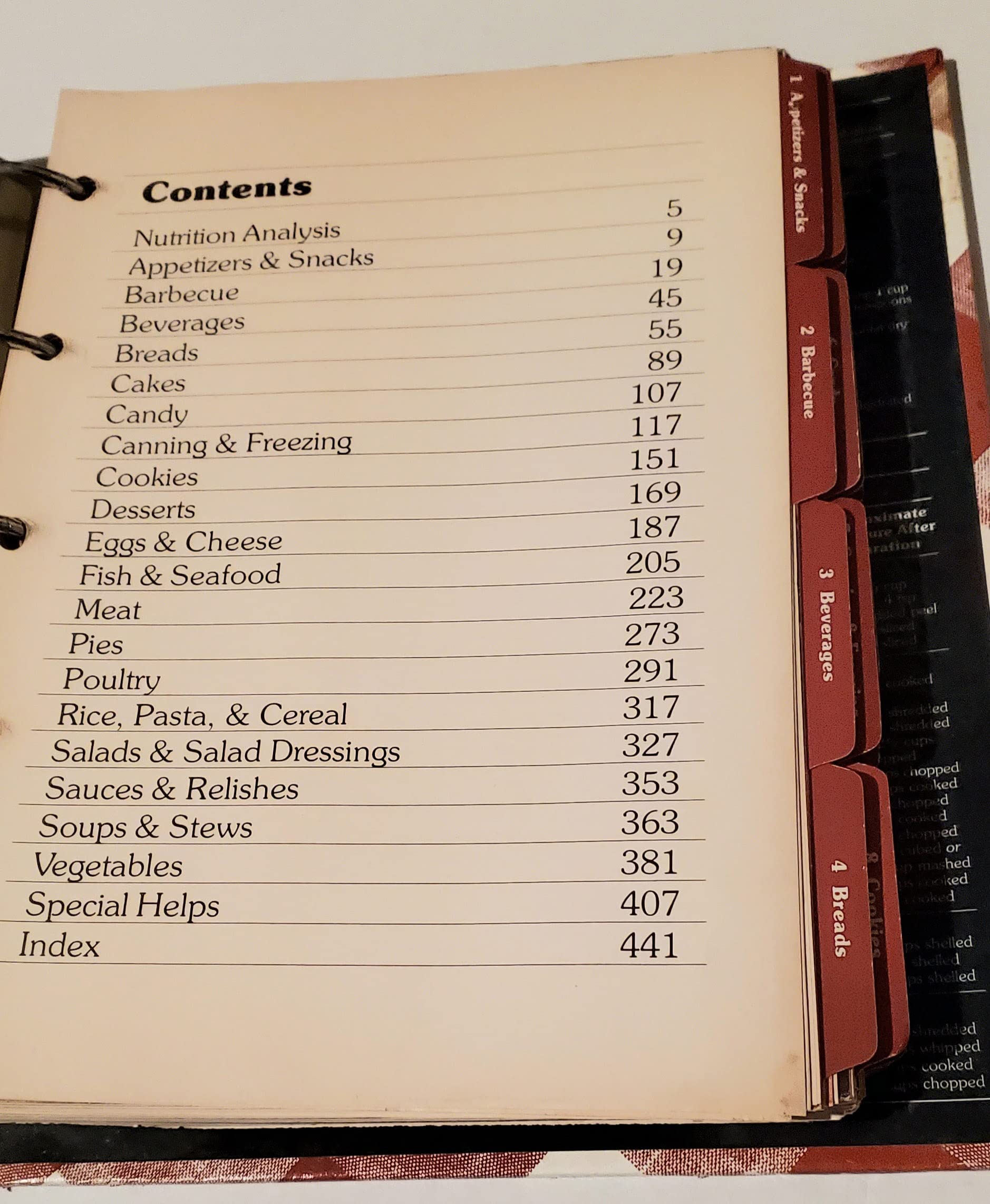 Better Homes and Garden New Cookbook, 1981, Ringbound used book depot