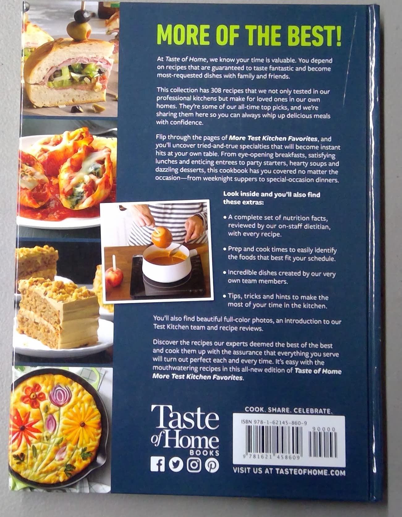Taste of Home - More Test Kitchen Favorites - 308 Recipes used book depot