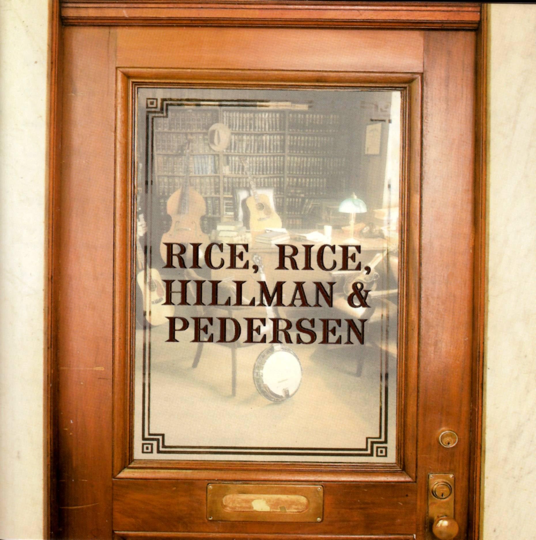 Rice, Rice, Hillman & Pedersen used book depot