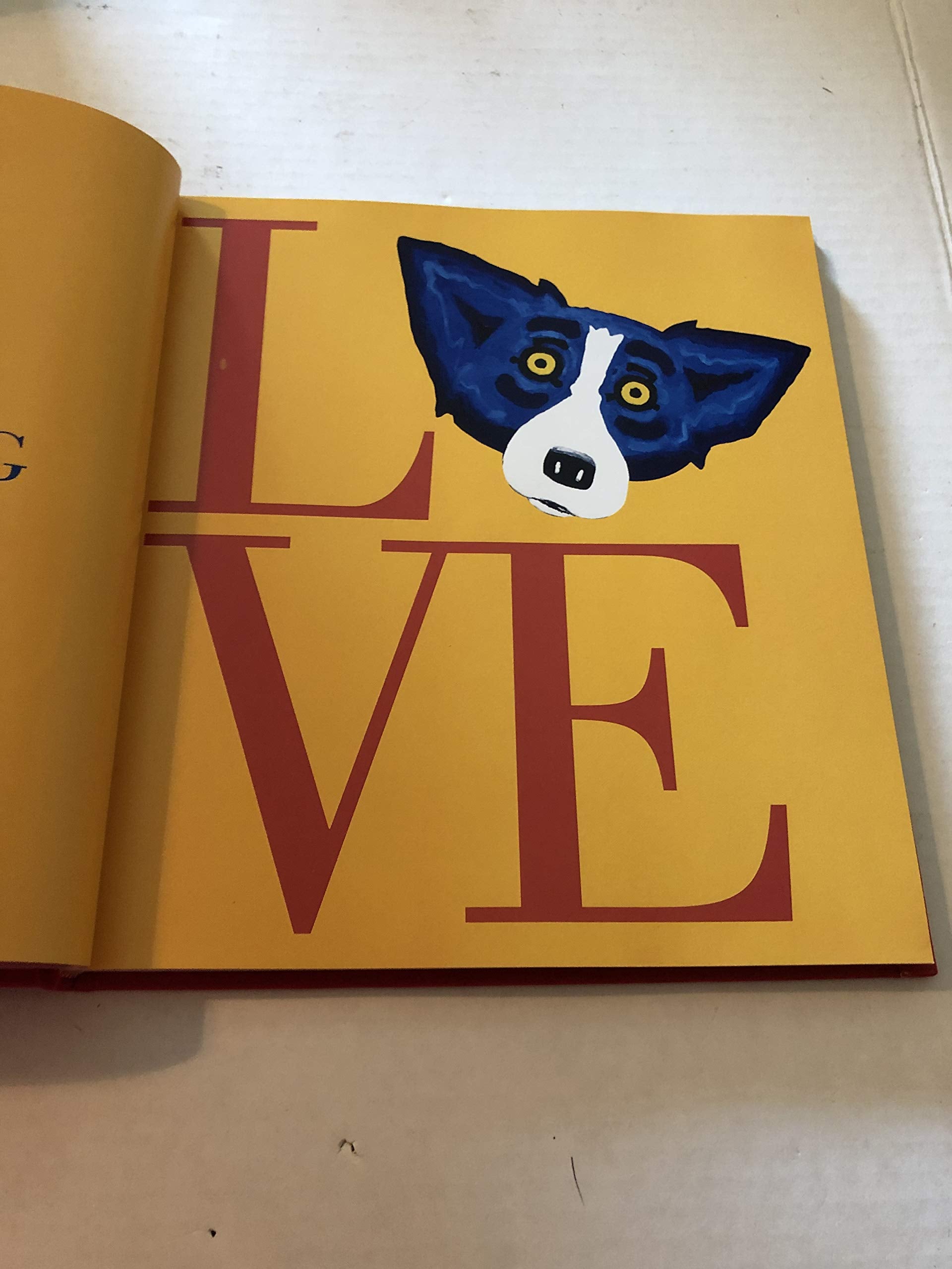 Blue Dog Love used book depot