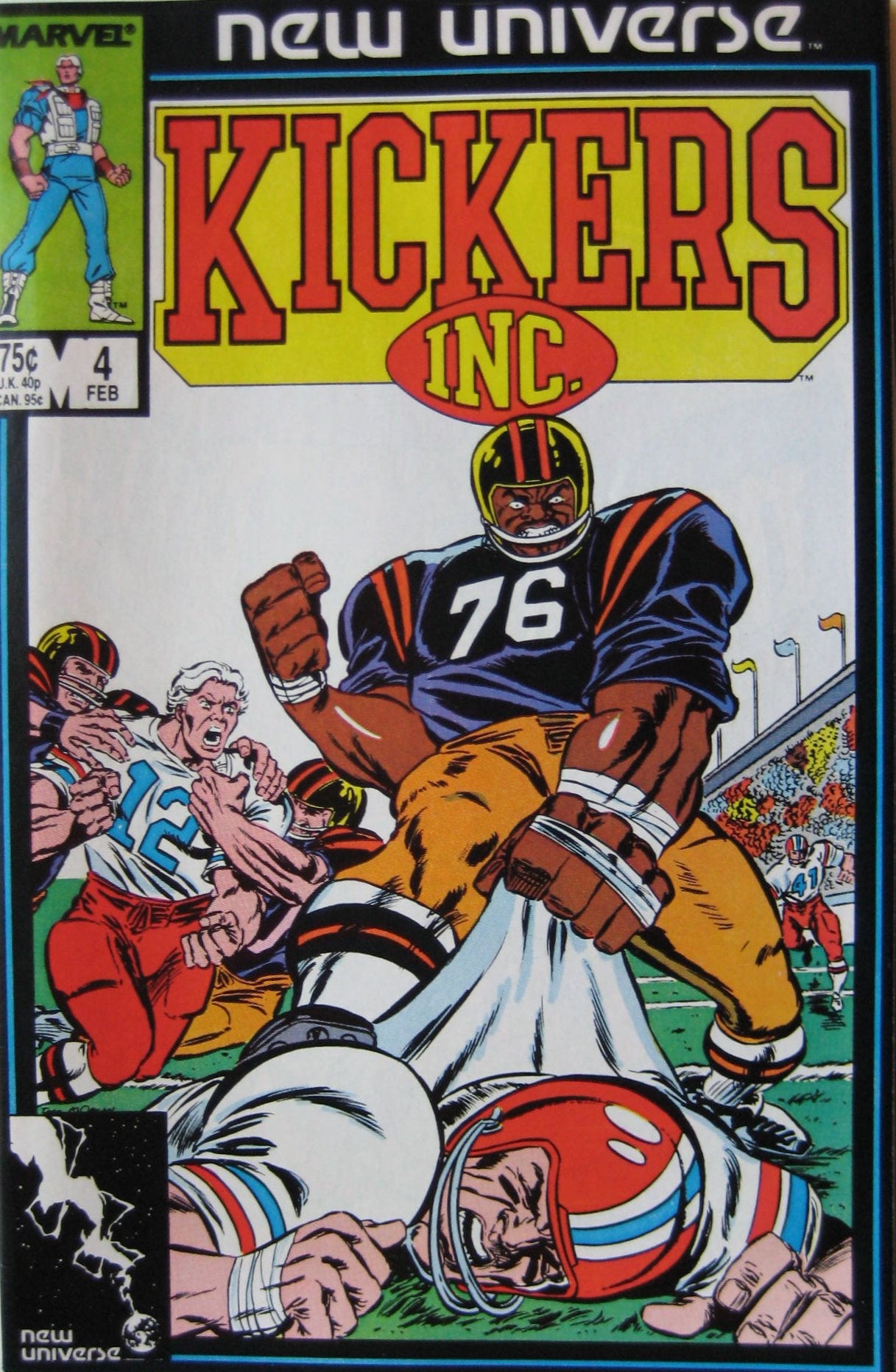 KICKERS INC. #4, February 1988
