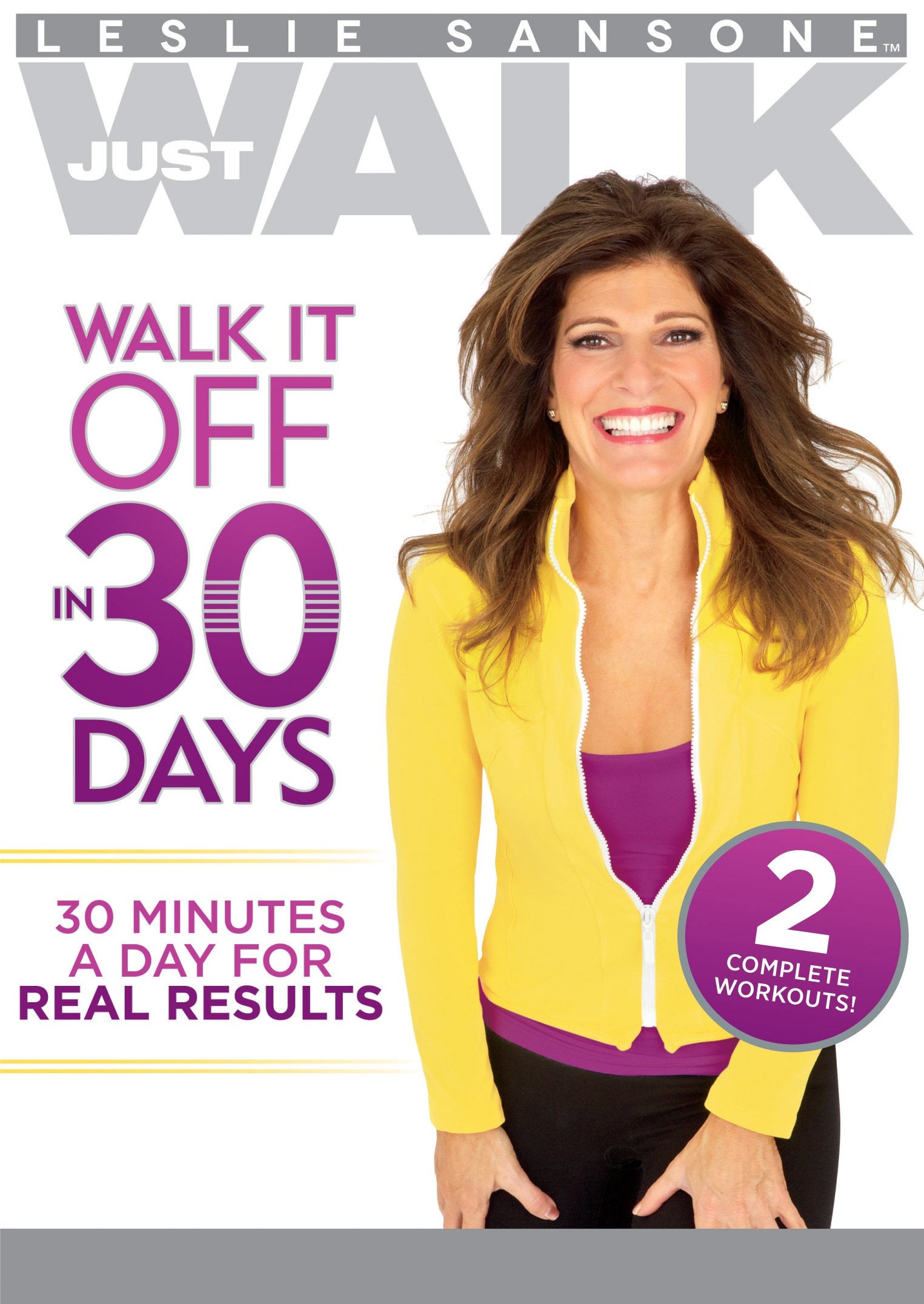 Leslie Sansone: Walk It Off In 30 Days used book depot