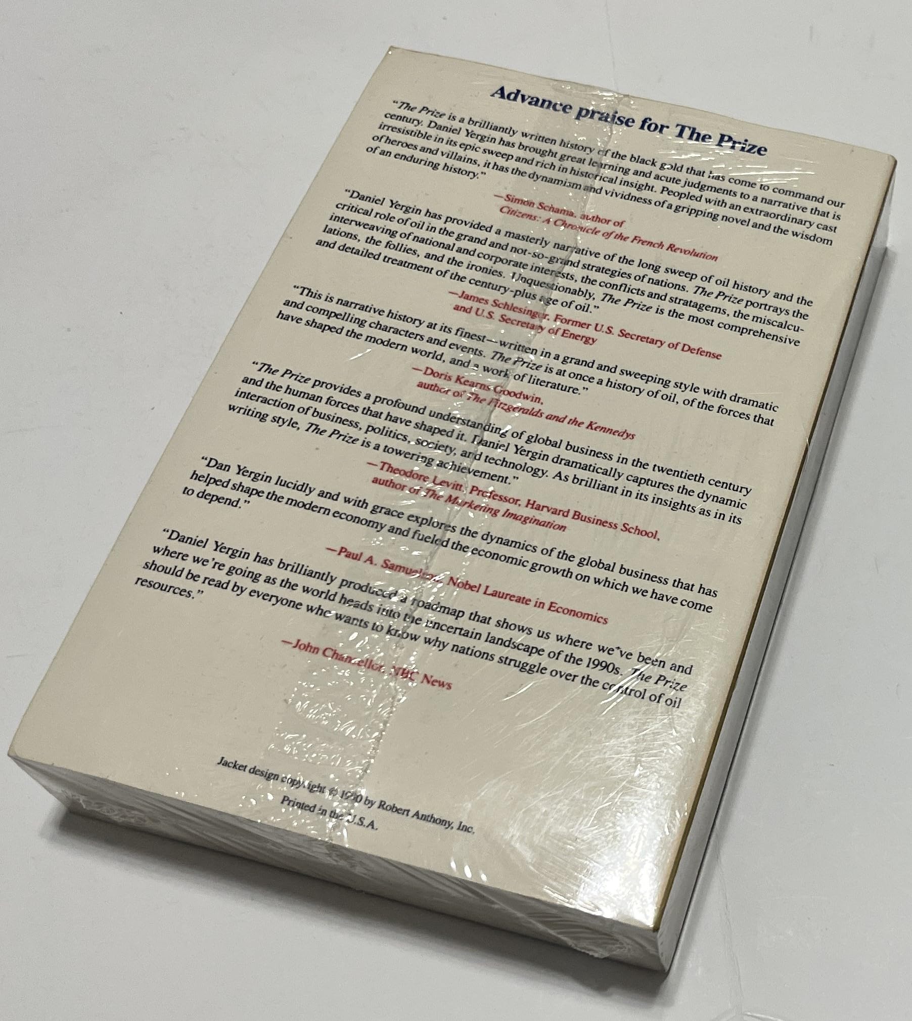 By Daniel Yergin() - The Prize used book depot