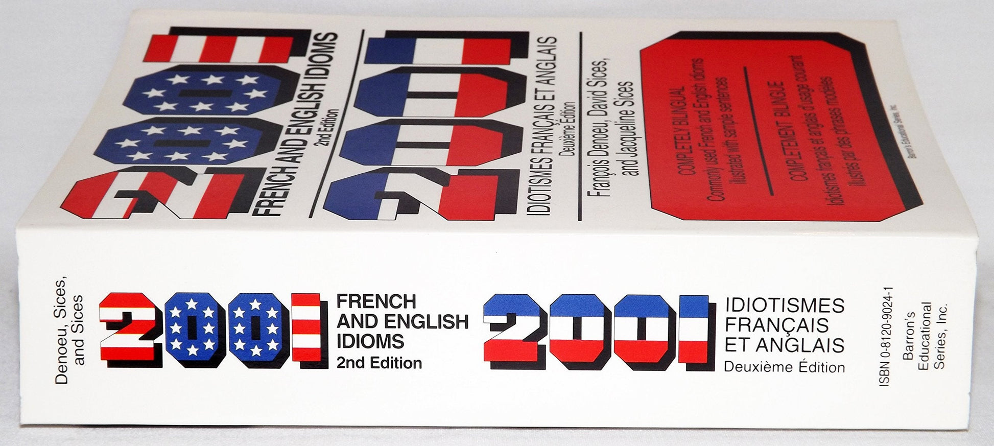 2001 French and English Idioms: 2001 Idiotismes Francais Et Anglais (English and French Edition) used book depot