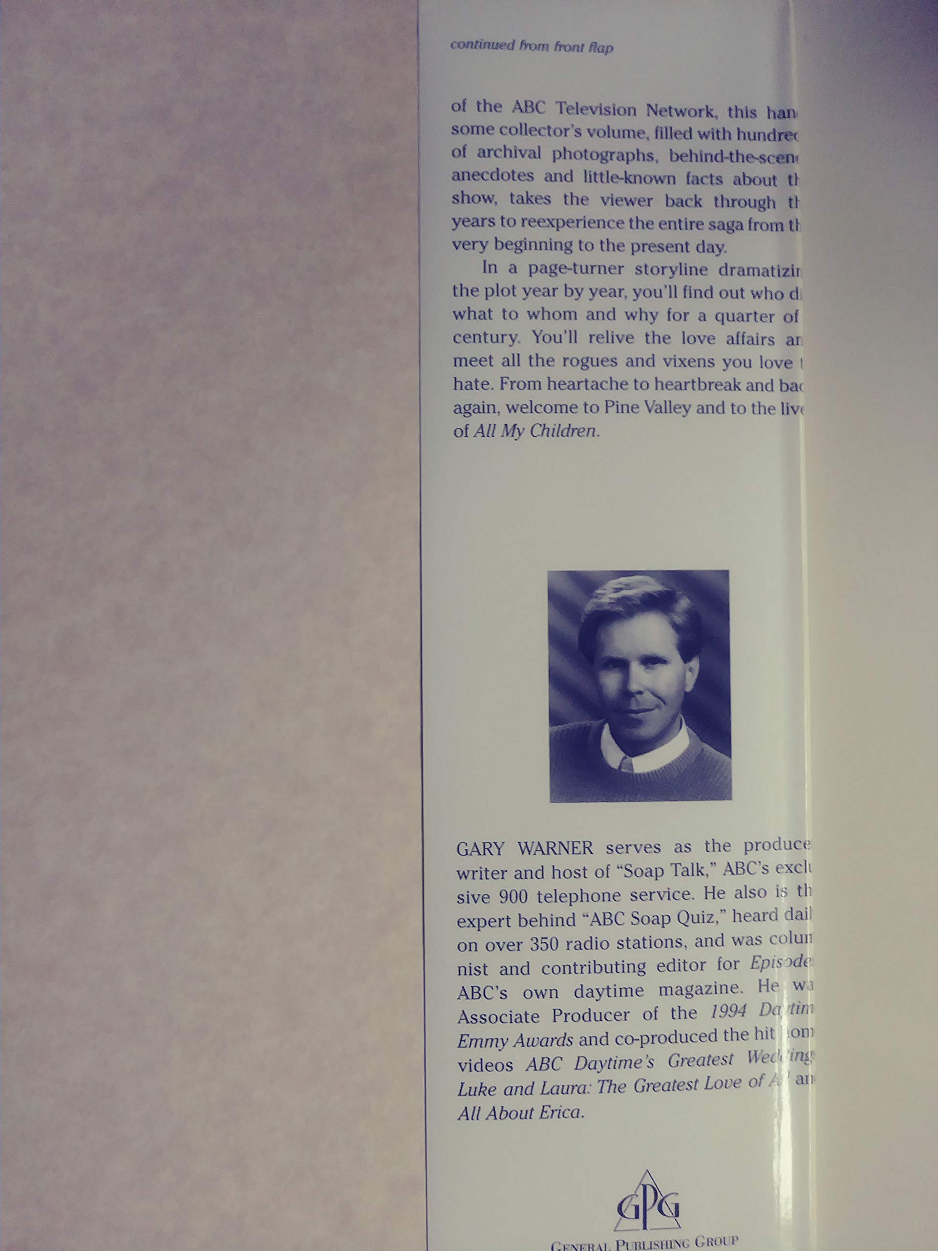 All My Children: The Complete Family Scrapbook used book depot