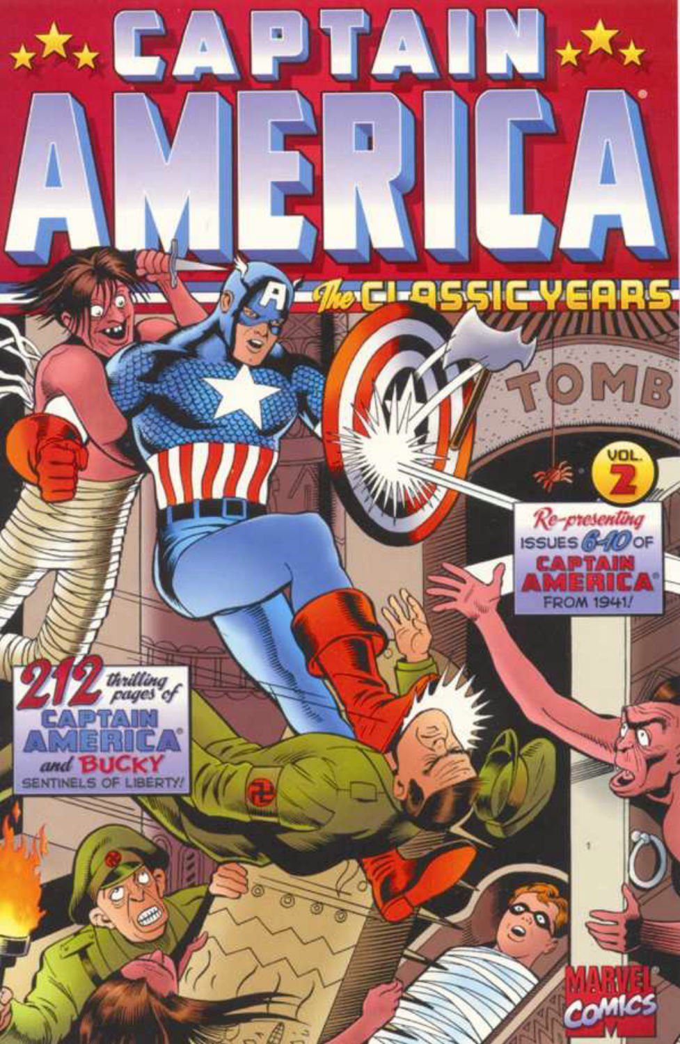Captain America: The Classic Years, Volume 2 used book depot