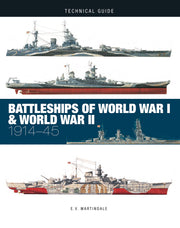 Battleships of World War I & World War II (Technical Guides) used book depot