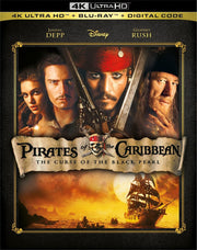 The Pirates Of The Caribbean - The Curse Of The Black Pearl [Blu-ray] used book depot