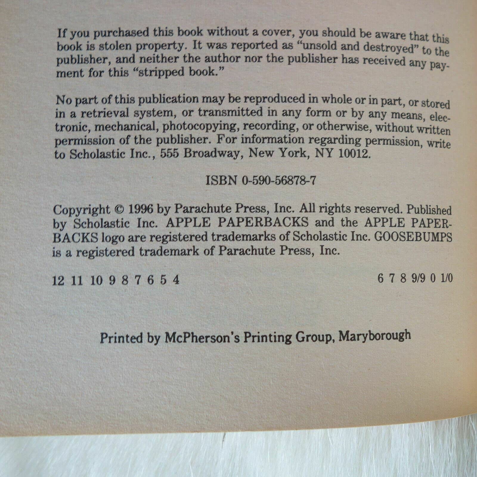 Bad Hare Day (Goosebumps #41) used book depot