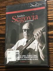 Andres Segovia: In Portrait [DVD] used book depot