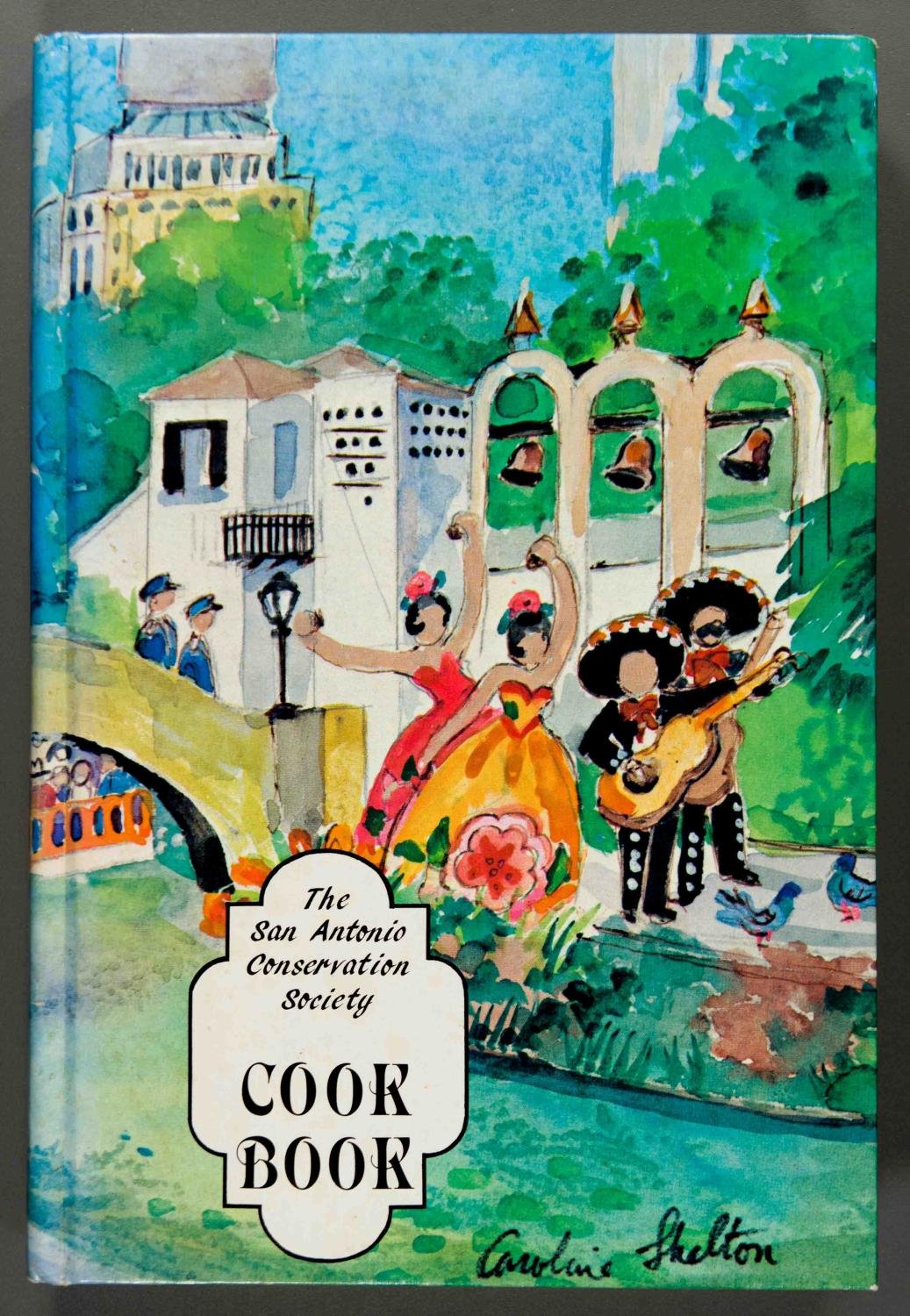 San Antonio Conservation Socity Cook Book used book depot
