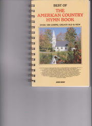 Best of The American Country Hymn Book (Hymnal) used book depot