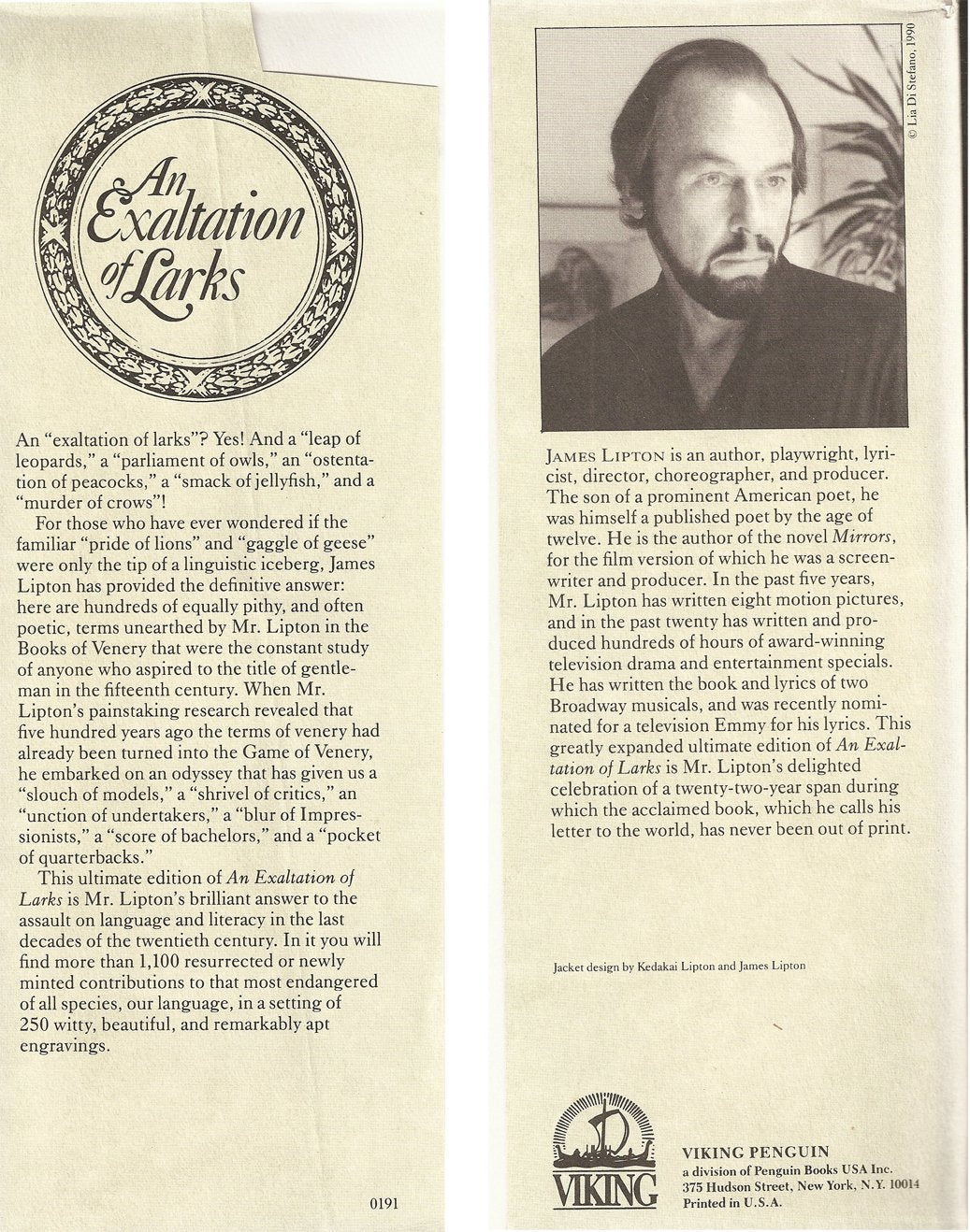 An Exaltation of Larks: The Ultimate Edition, More than 1,000 Terms used book depot