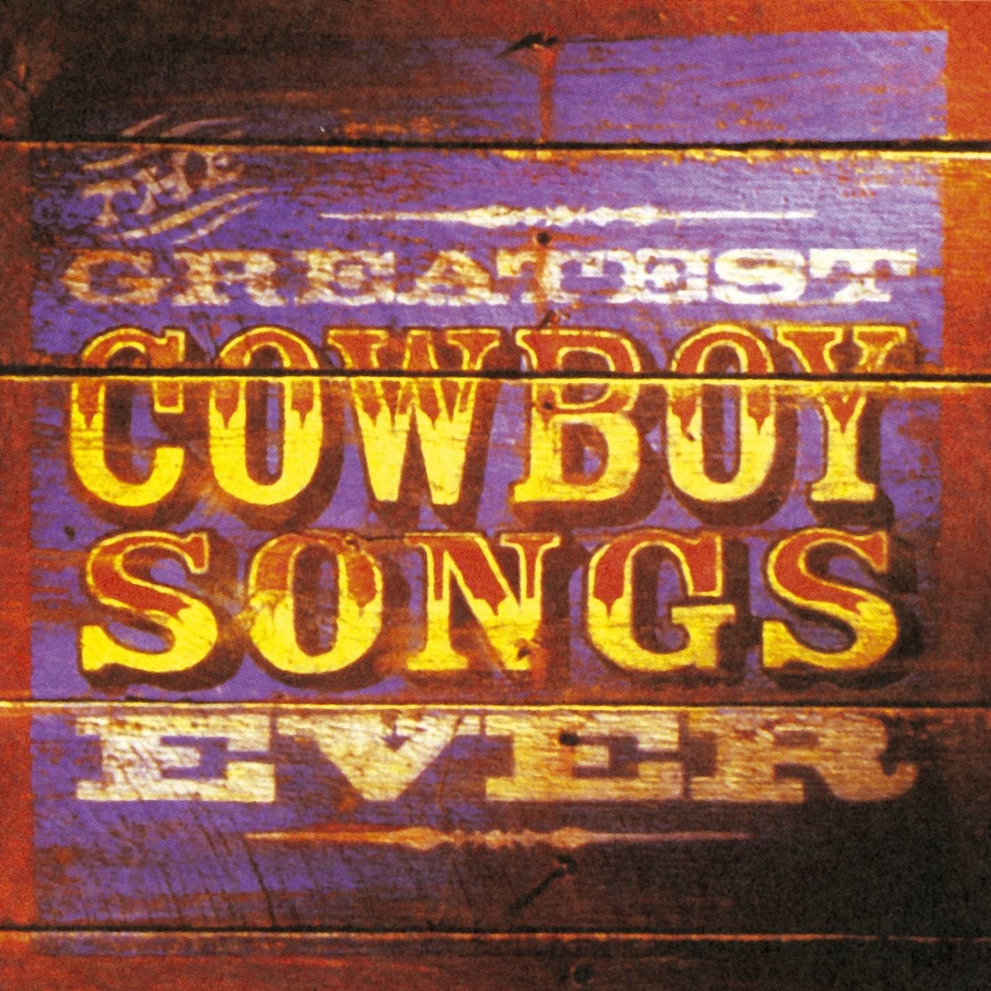 Vol. 1: The Greatest Cowboy Songs Ever used book depot
