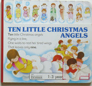 Ten Little Christmas Angels (Christmas Board Books) used book depot