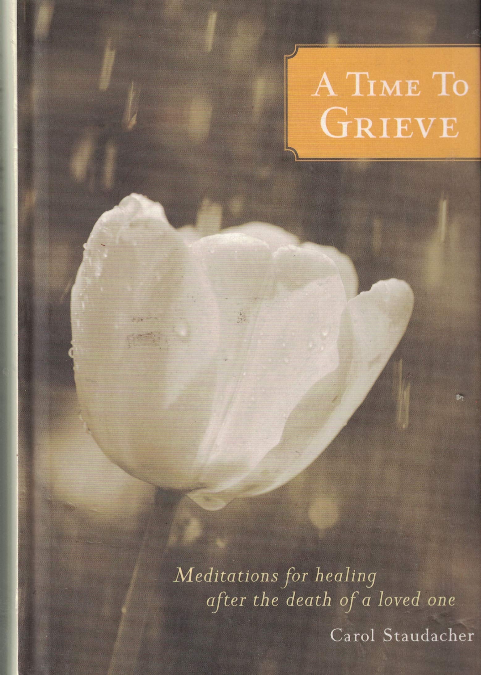 A Time to Grieve - Meditations for Healing After the Death of a Loved One used book depot