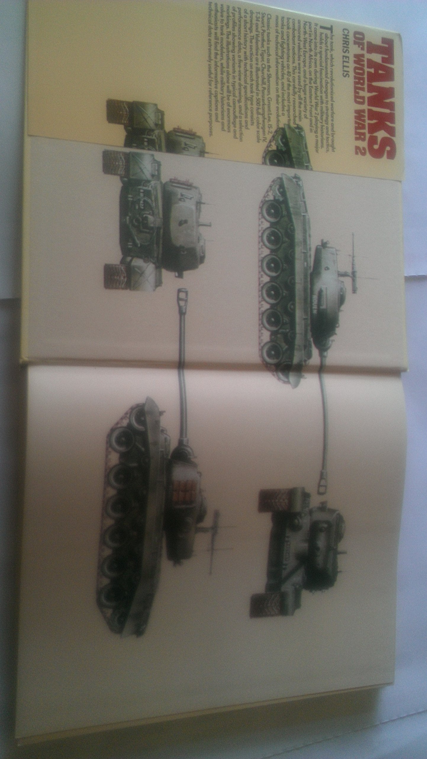 Tanks of World War II: Profiles and History used book depot