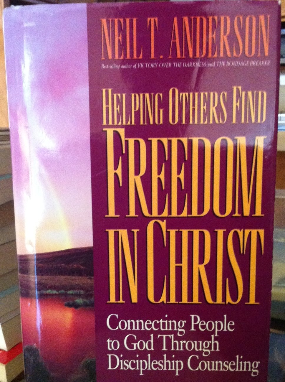 Helping Others Find Freedom in Christ used book depot