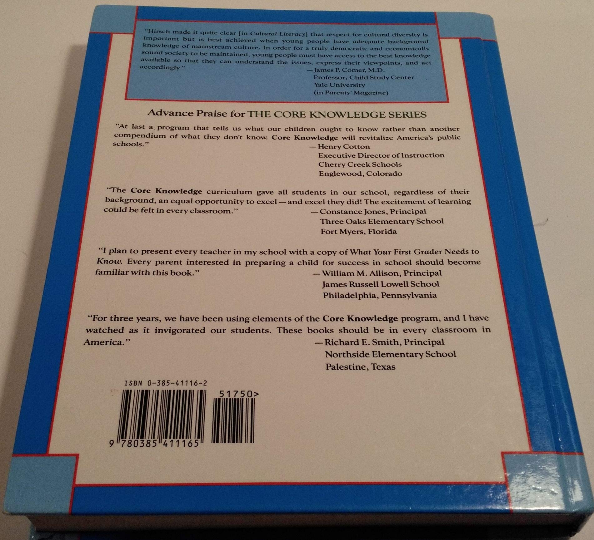 What Your 2nd Grader Needs To Know (Core knowledge) used book depot
