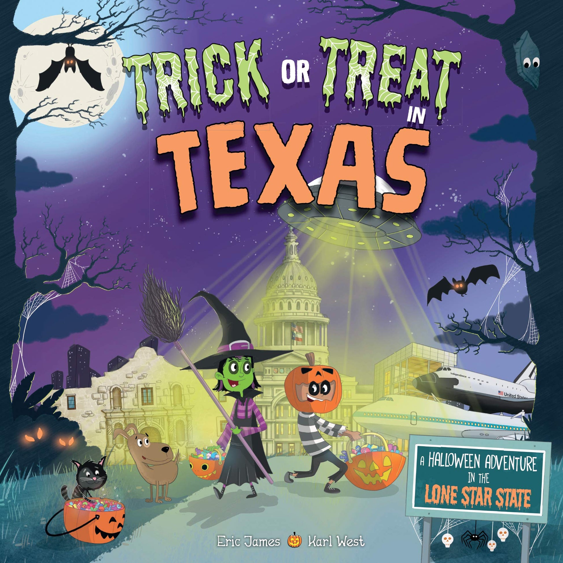 Trick or Treat in Texas: A Halloween Adventure In The Lone Star State used book depot
