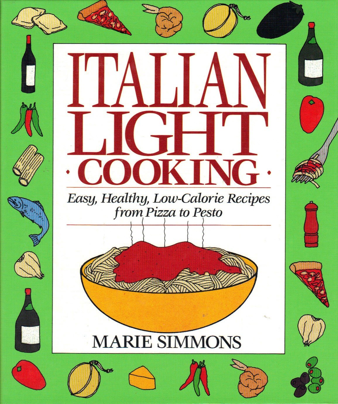 Italian Light Cooking used book depot