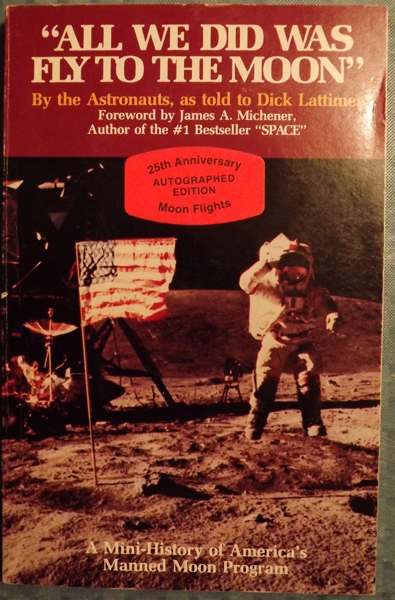 All We Did Was Fly to the Moon used book depot