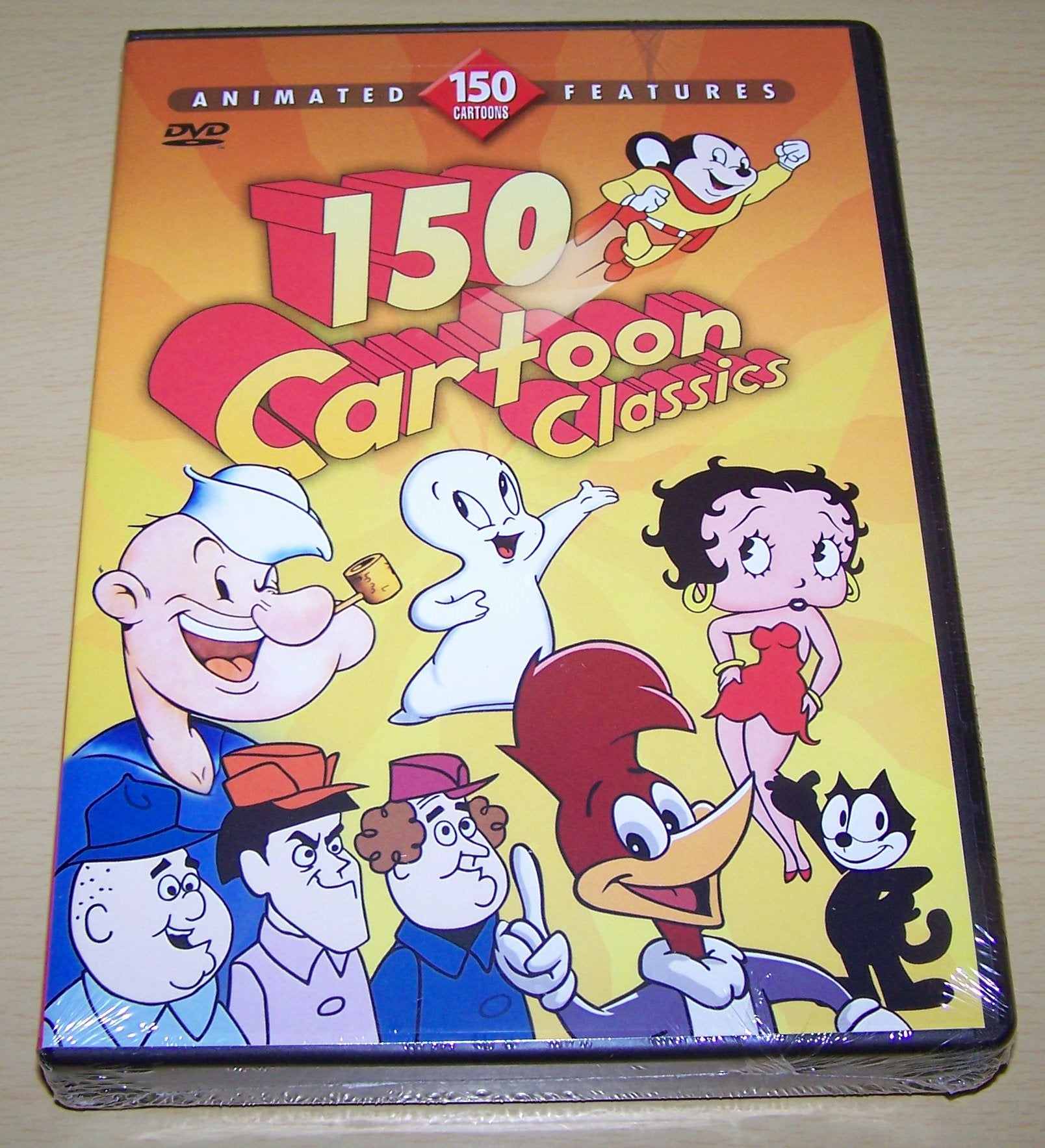 150 Cartoon Classics (4 DVD)