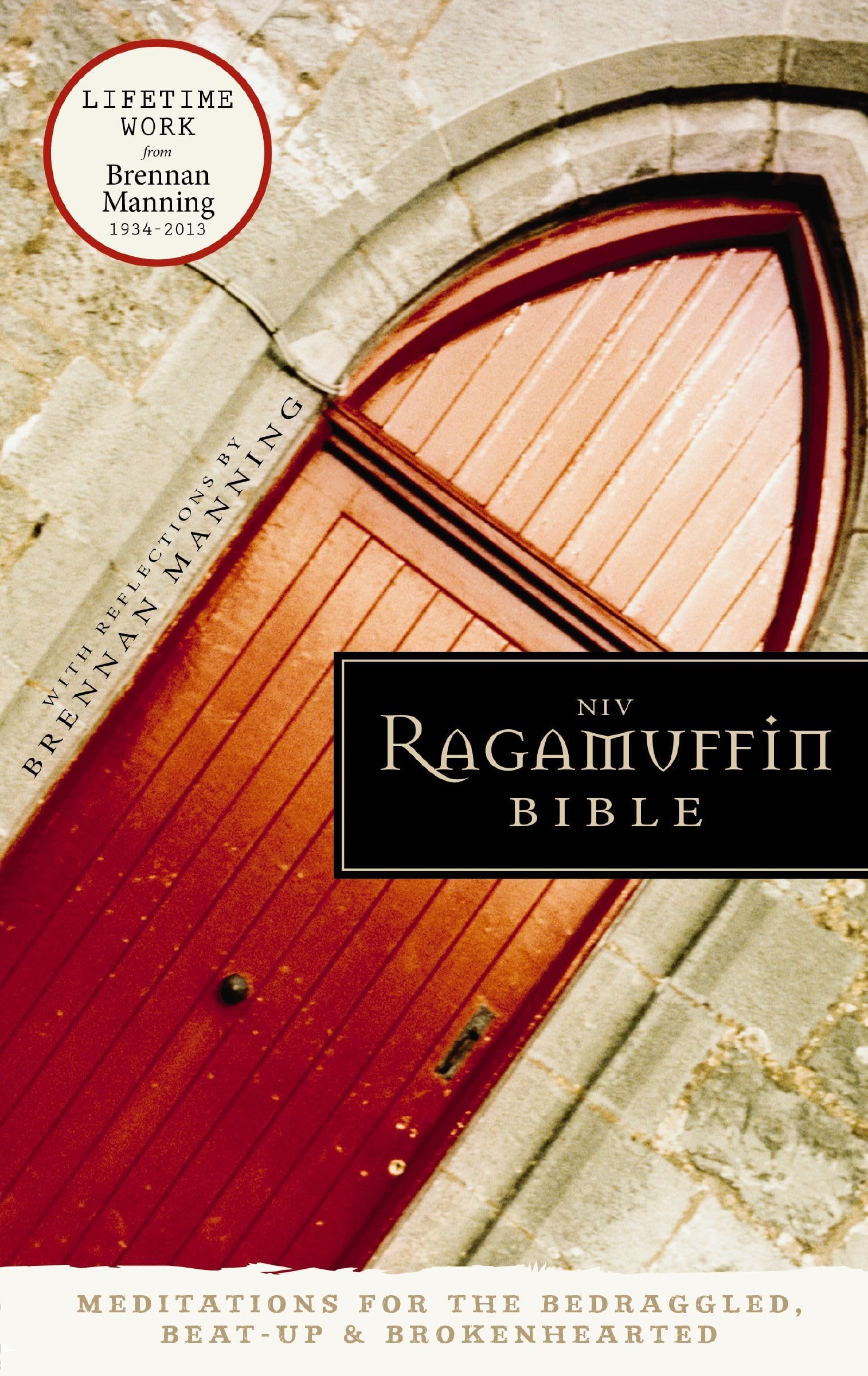NIV, Ragamuffin Bible, Hardcover: Meditations for the Bedraggled, Beat-Up, and Brokenhearted used book depot
