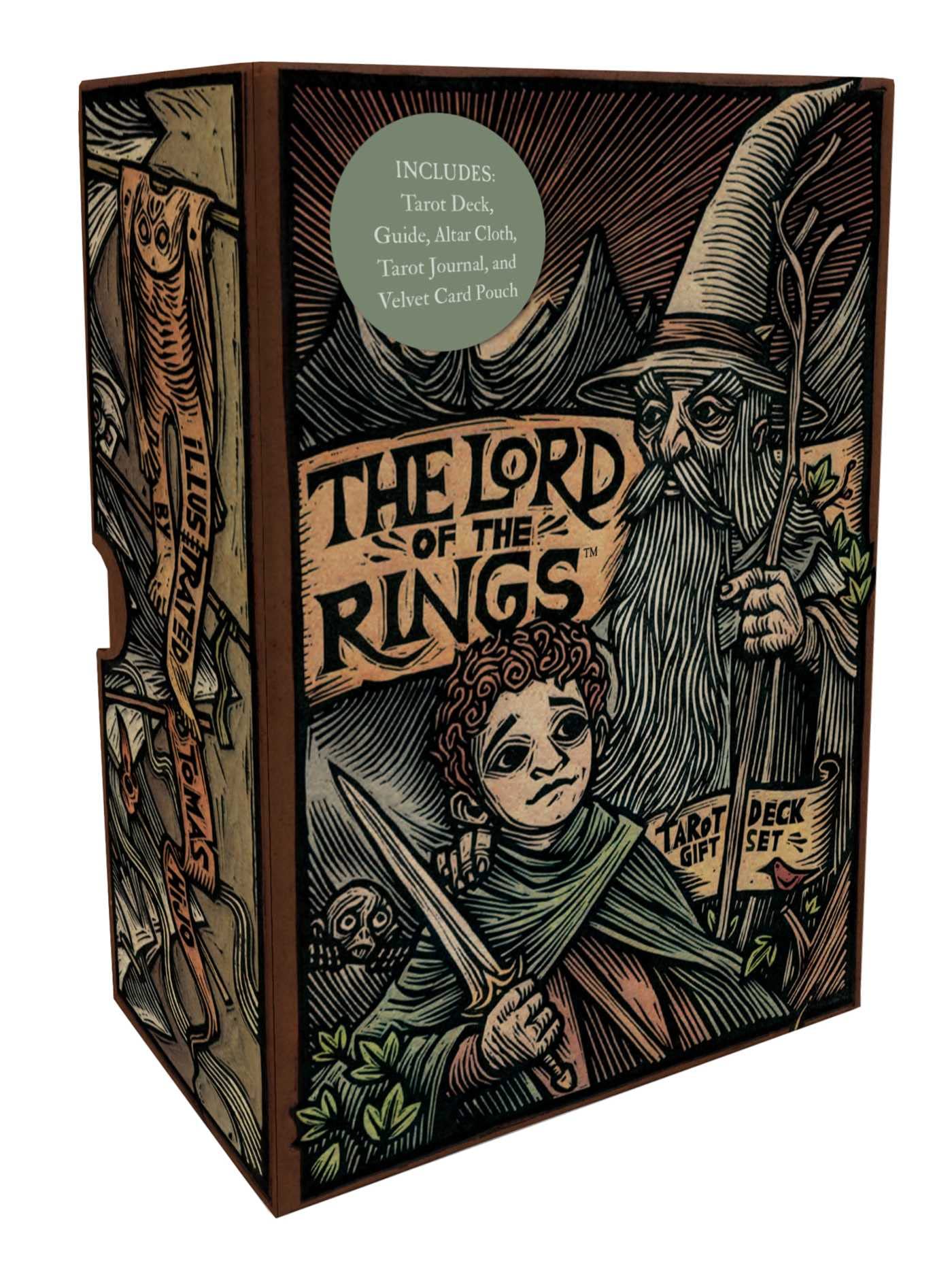 The Lord of the Rings™ Tarot Deck and Guide Gift Set used book depot