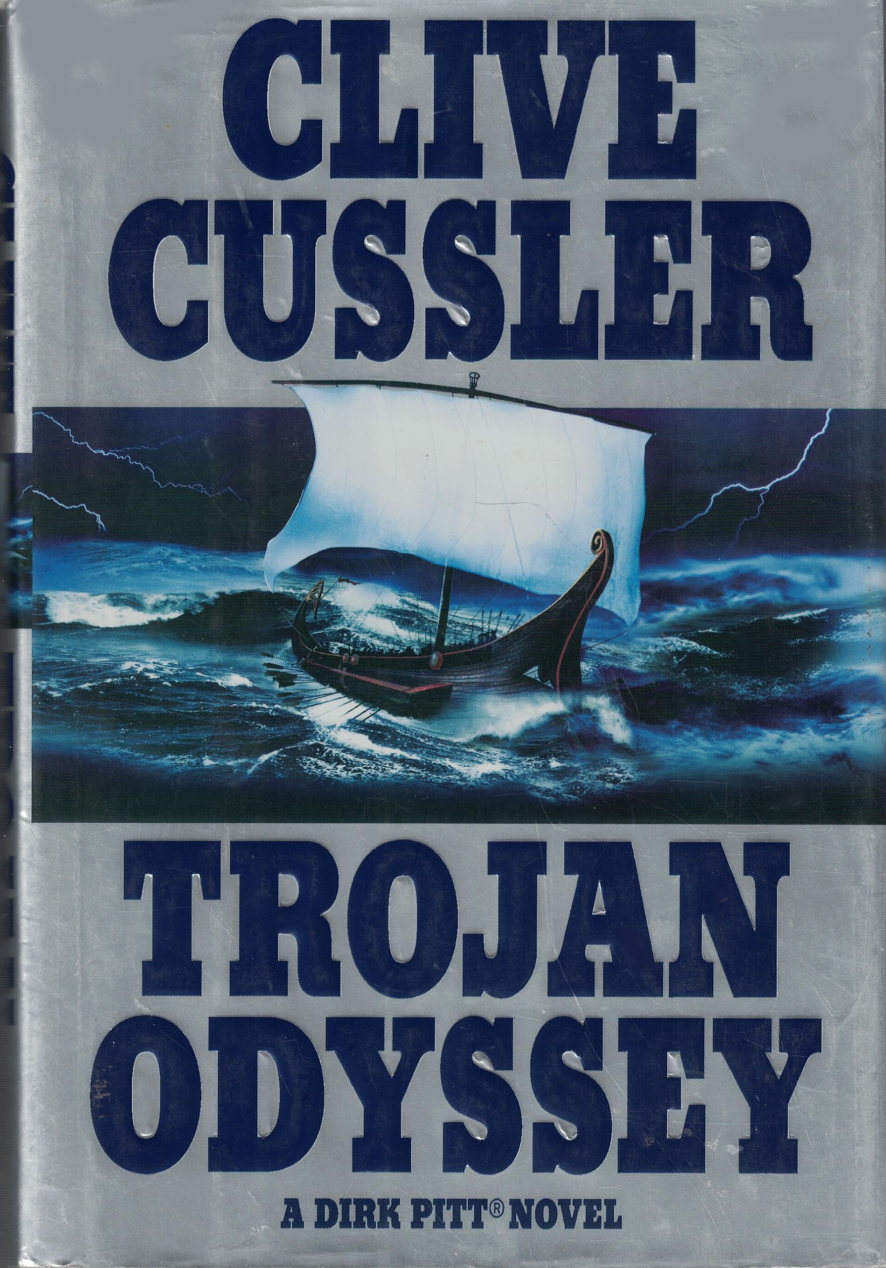 Trojan Odyssey (Dirk Pitt Adventure) used book depot