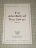 The Adventures of Tom Sawyer  The Franklin Library  Tom Allen Illustrations [Hardcover] Mark Twain and Illustrated By Tom Allen