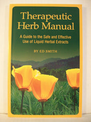 Therapeutic Herb Manual used book depot