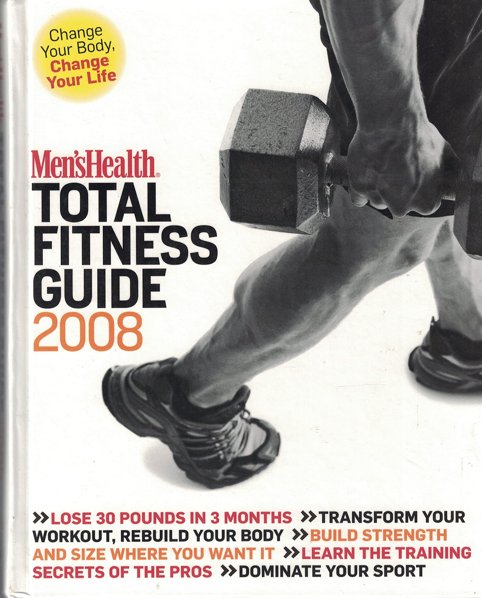 Men's Health Total Fitness Guide 2008 used book depot