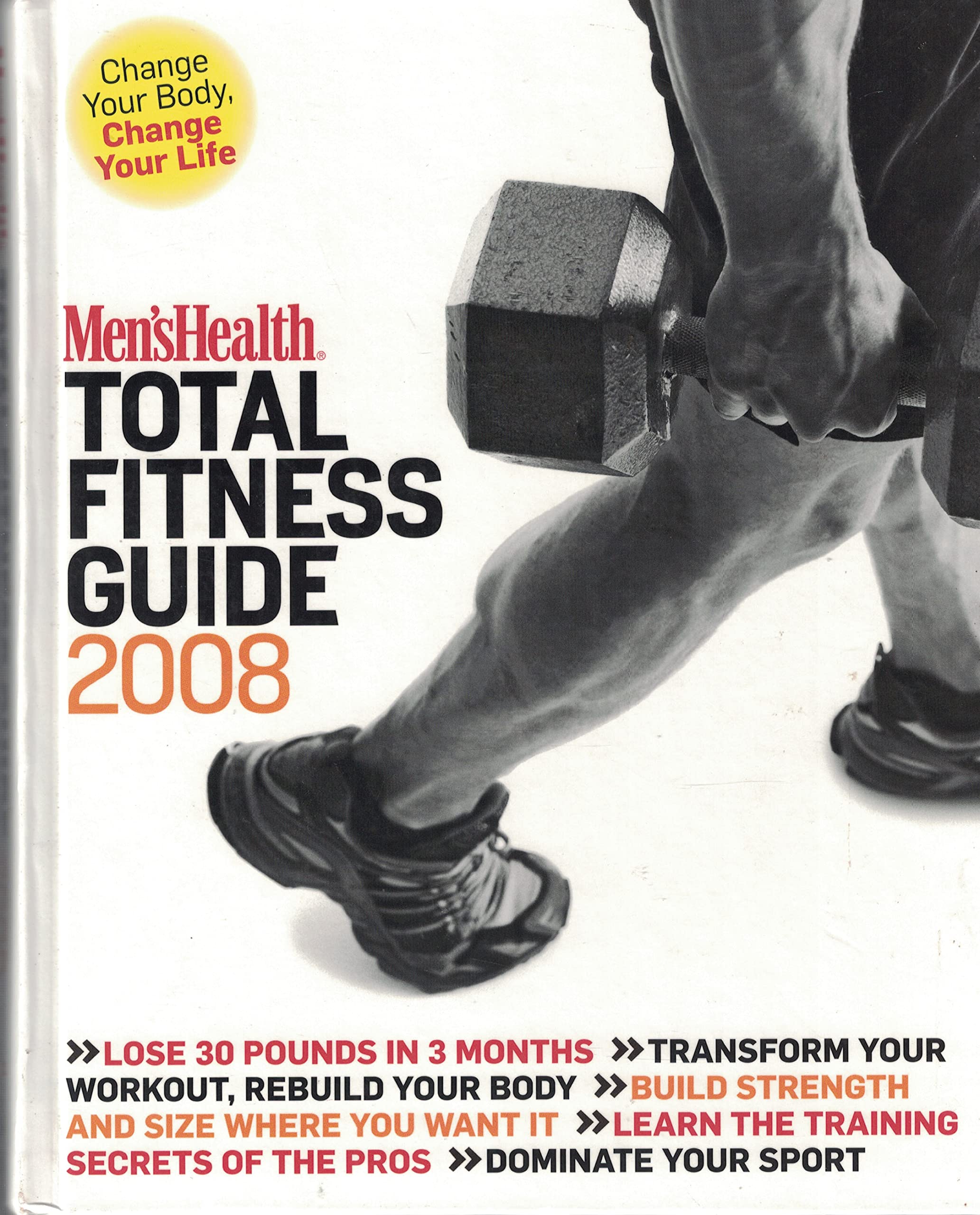Men's Health Total Fitness Guide 2008 used book depot