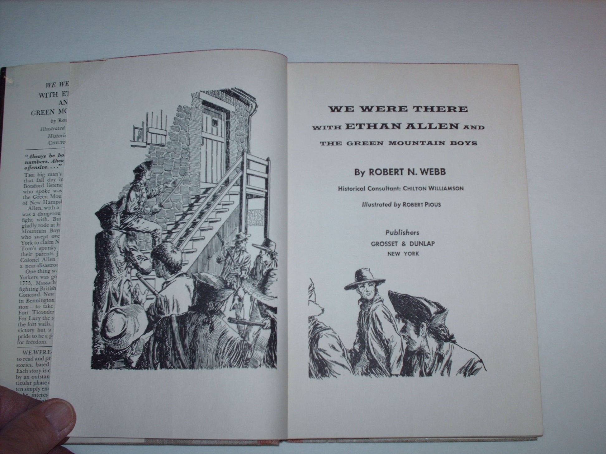 We Were There with Ethan Allen and the Green Mountain Boys (We Were There Books) used book depot