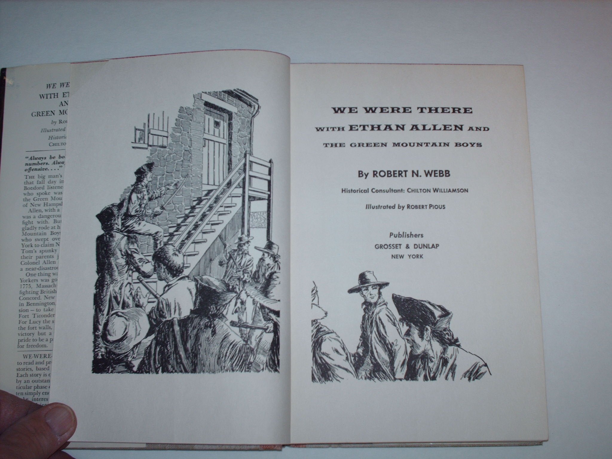 We Were There with Ethan Allen and the Green Mountain Boys (We Were There Books) used book depot