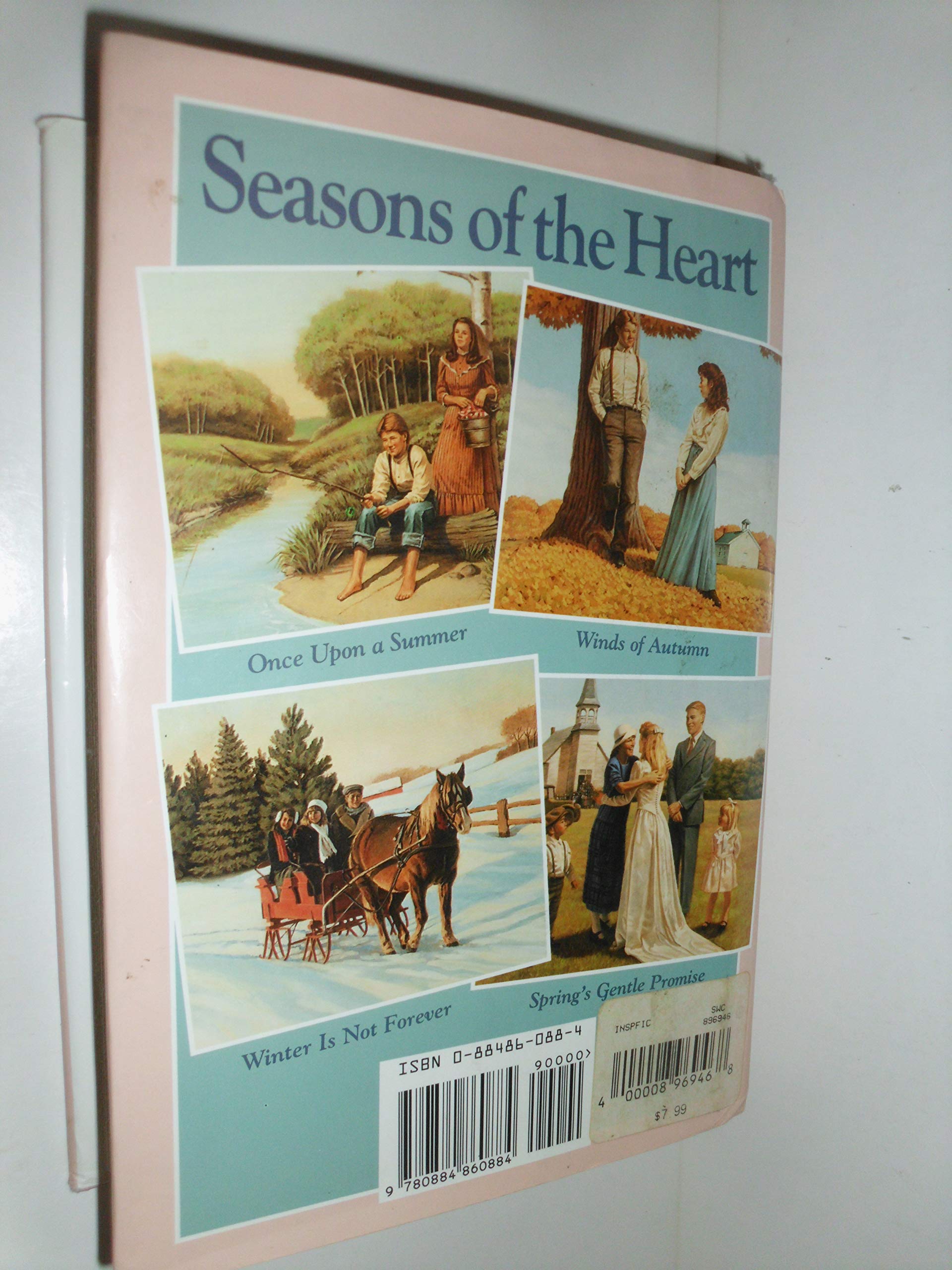 Once Upon a Summer/The Winds of Autumn/Winter is Not Forever/Spring's Gentle Promise (Seasons of the Heart 1-4) used book depot
