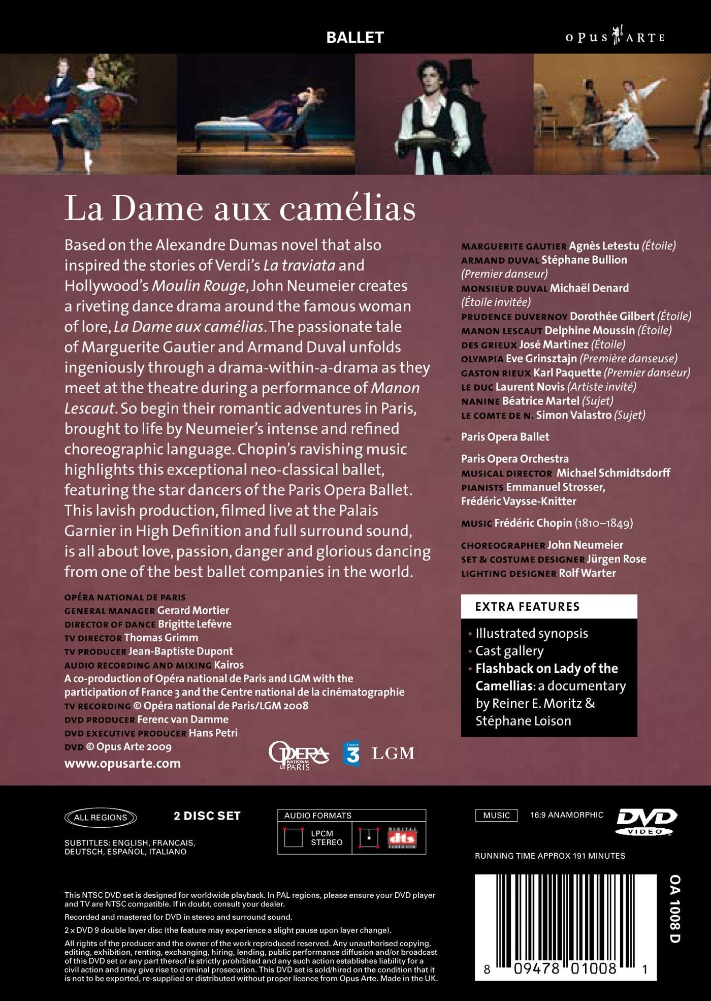Chopin: La Dame aux Camelias used book depot