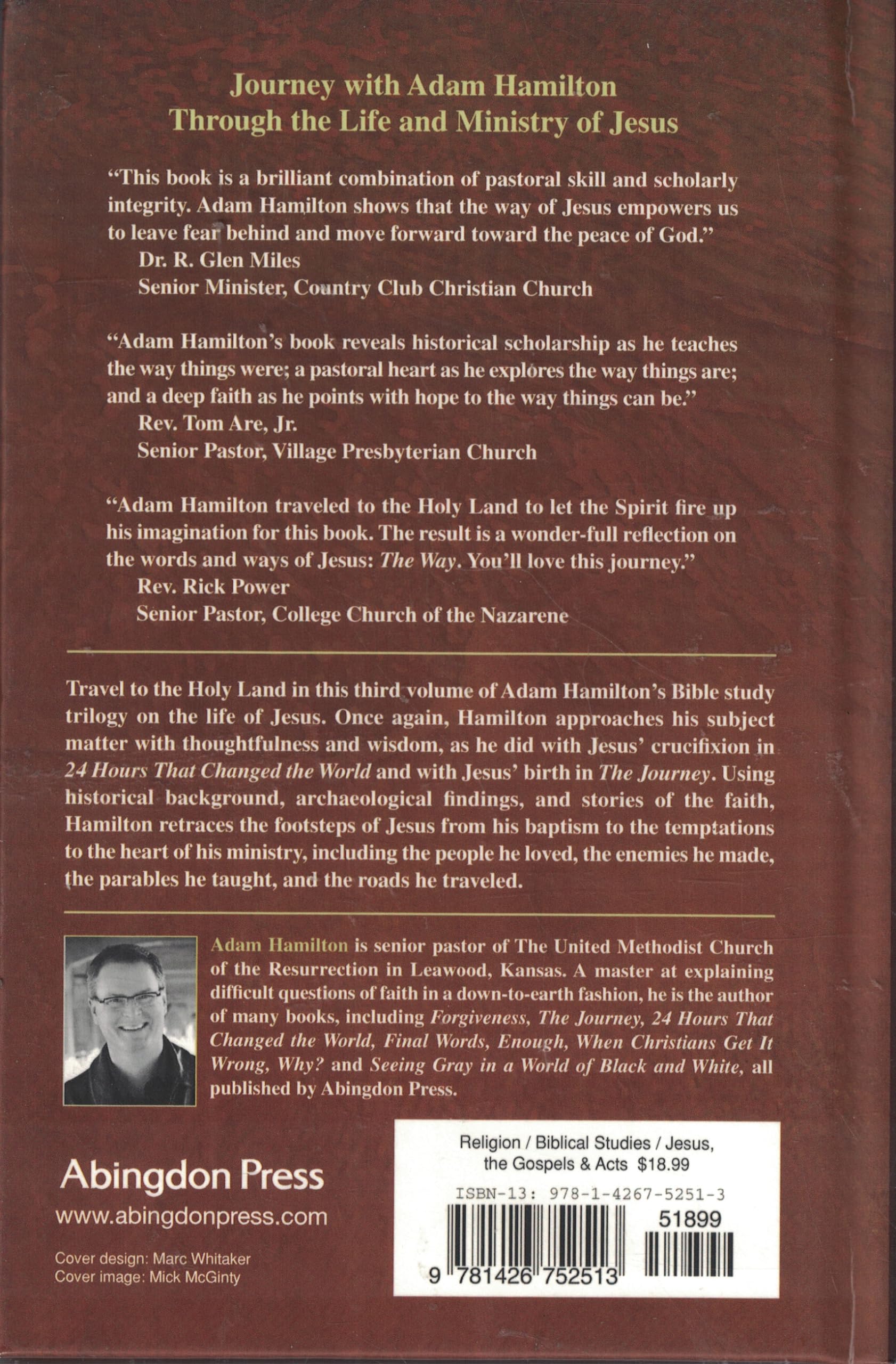 The Way: Walking in the Footsteps of Jesus used book depot