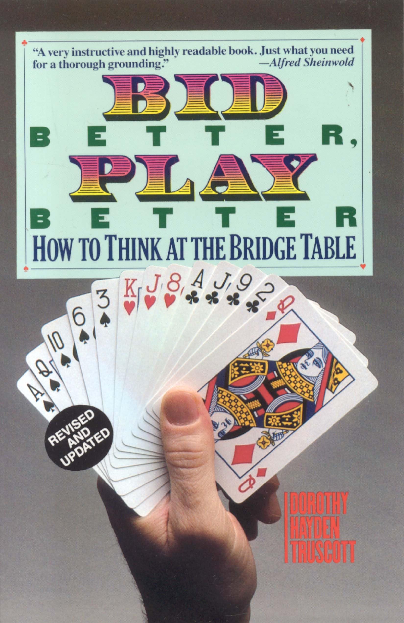 Bid Better Play Better: How to Think at the Bridge Table used book depot