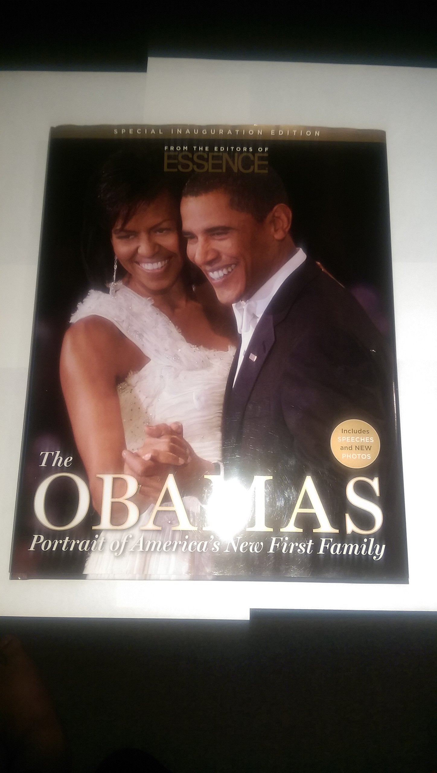 The Obamas: Portrait of America's New First Family: From the Editors of Essence used book depot