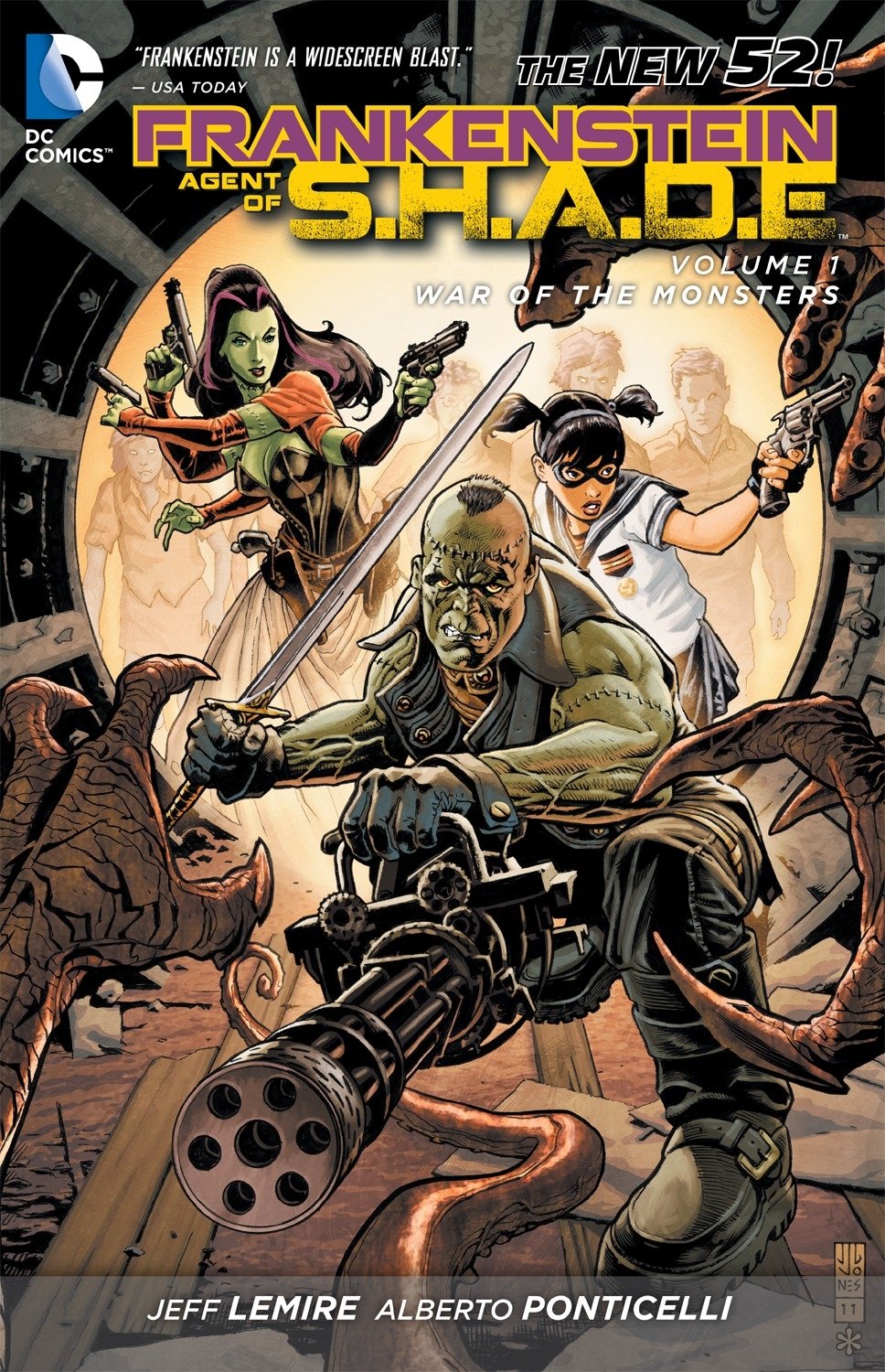 Frankenstein Agent of S.h.a.d.e. 1: War of the Monsters used book depot