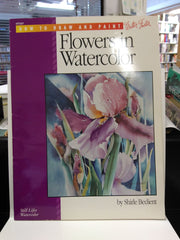 Flowers in Watercolor (How to Draw and Paint Series) used book depot