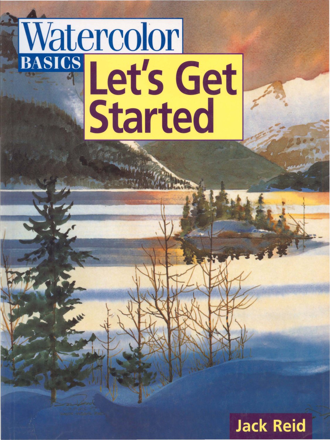 Watercolor Basics - Let's Get Started used book depot