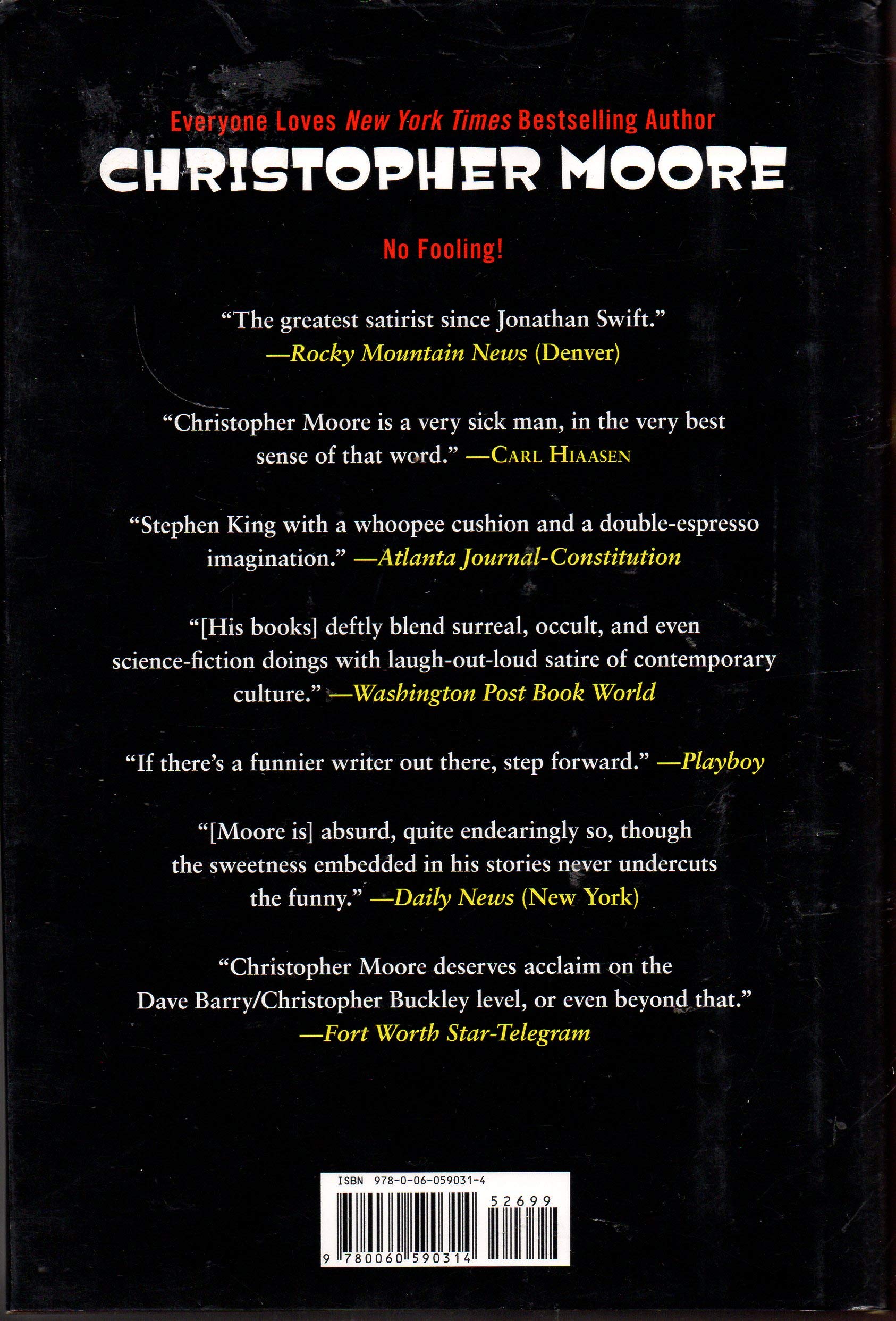 Fool: A Novel used book depot