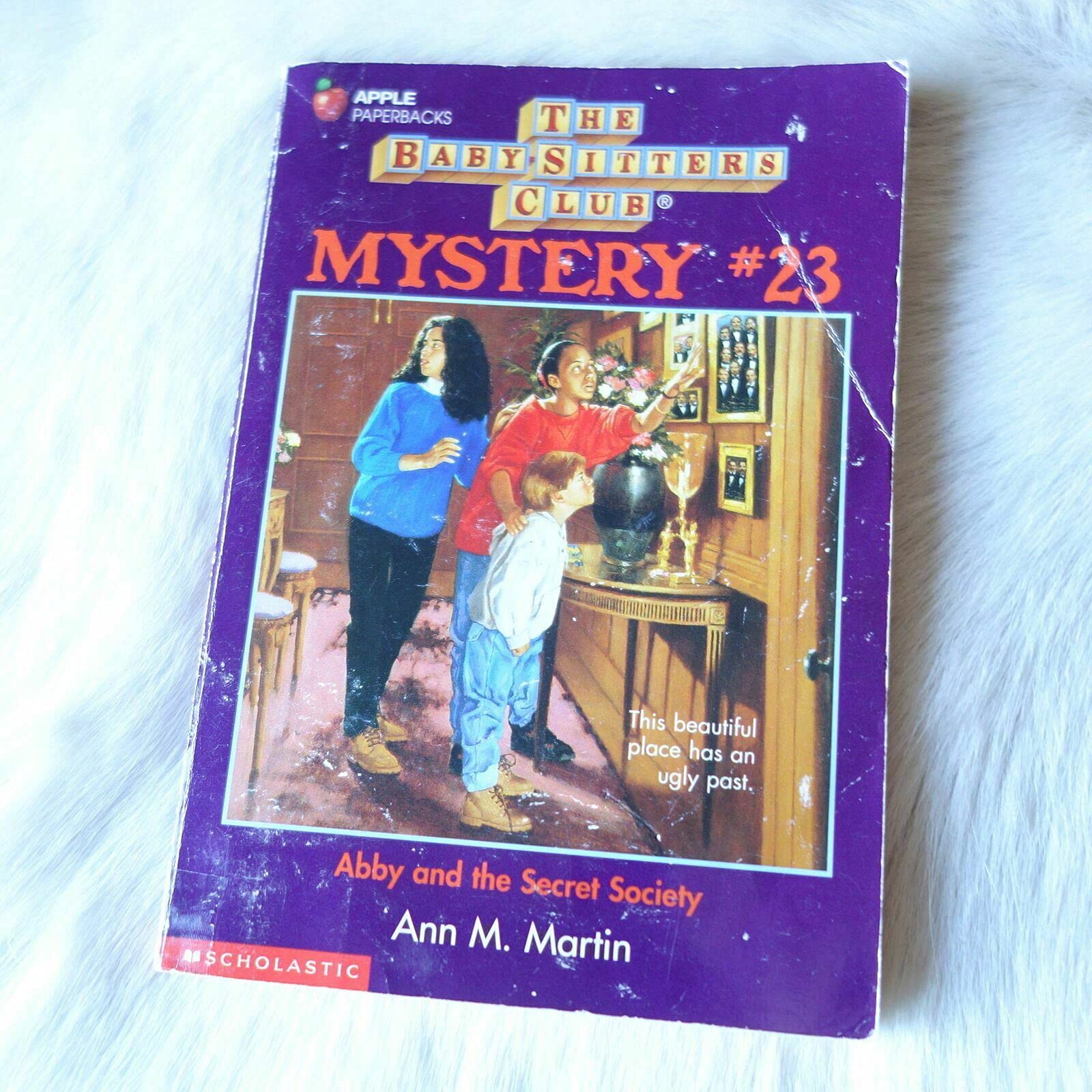 Abby and the Secret Society, #23 (Baby-Sitters Club Mystery) used book depot