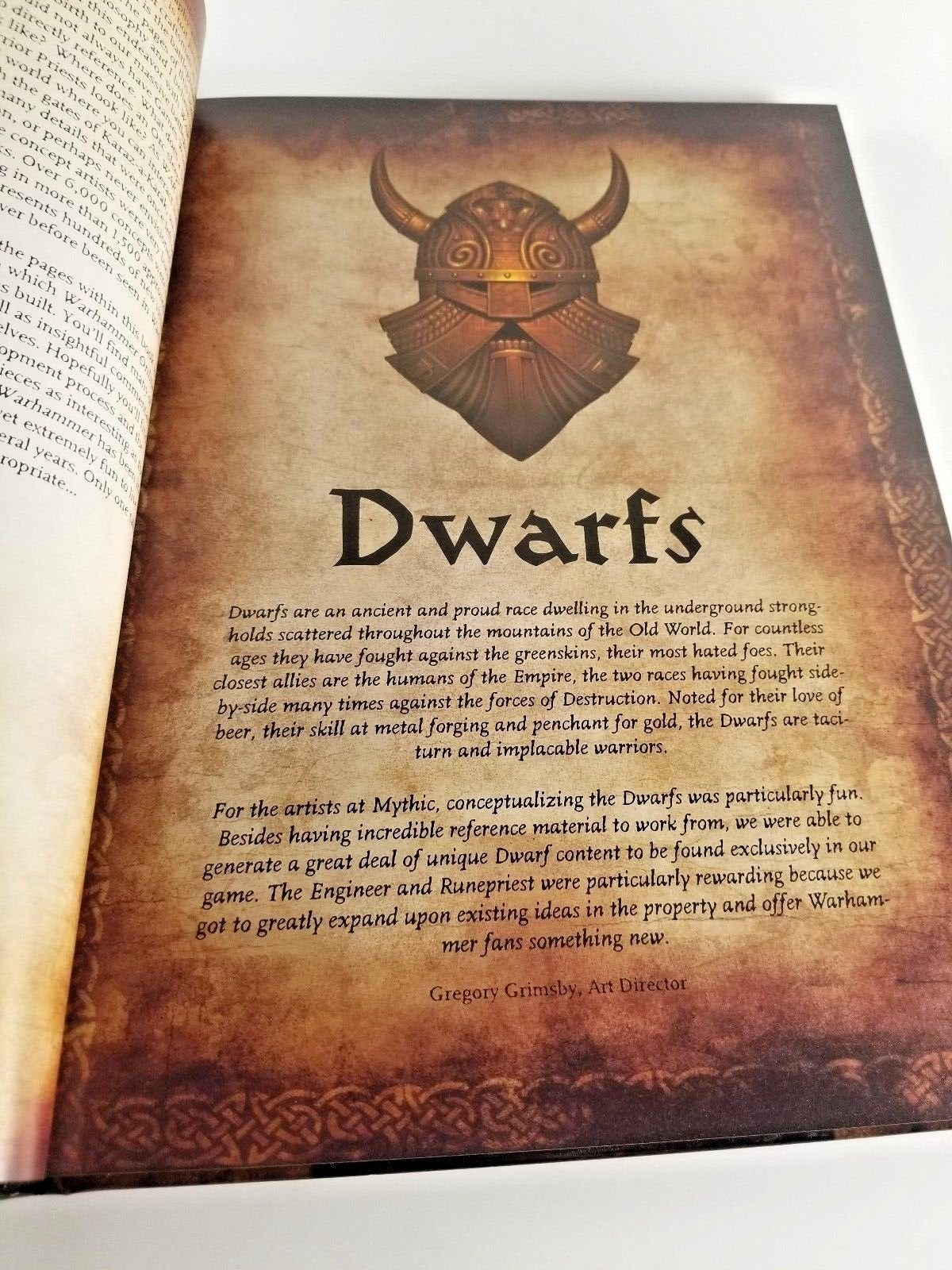 The Art of WarHammer Online used book depot