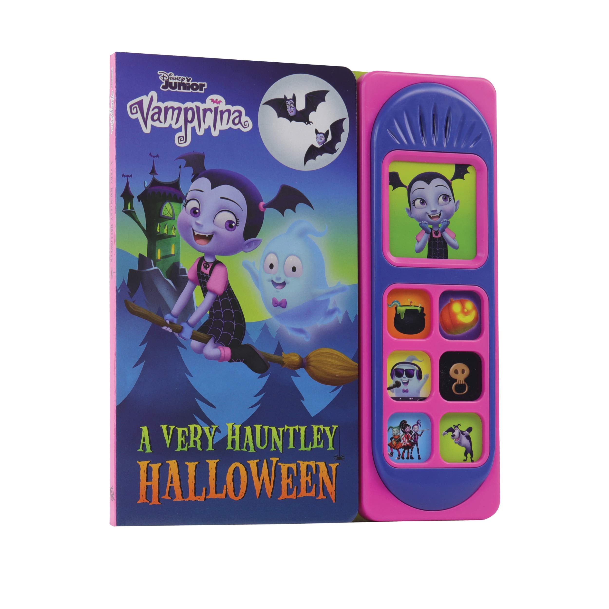 Disney Junior Vampirina - A Very Hauntley Halloween Sound Book - PI Kids used book depot