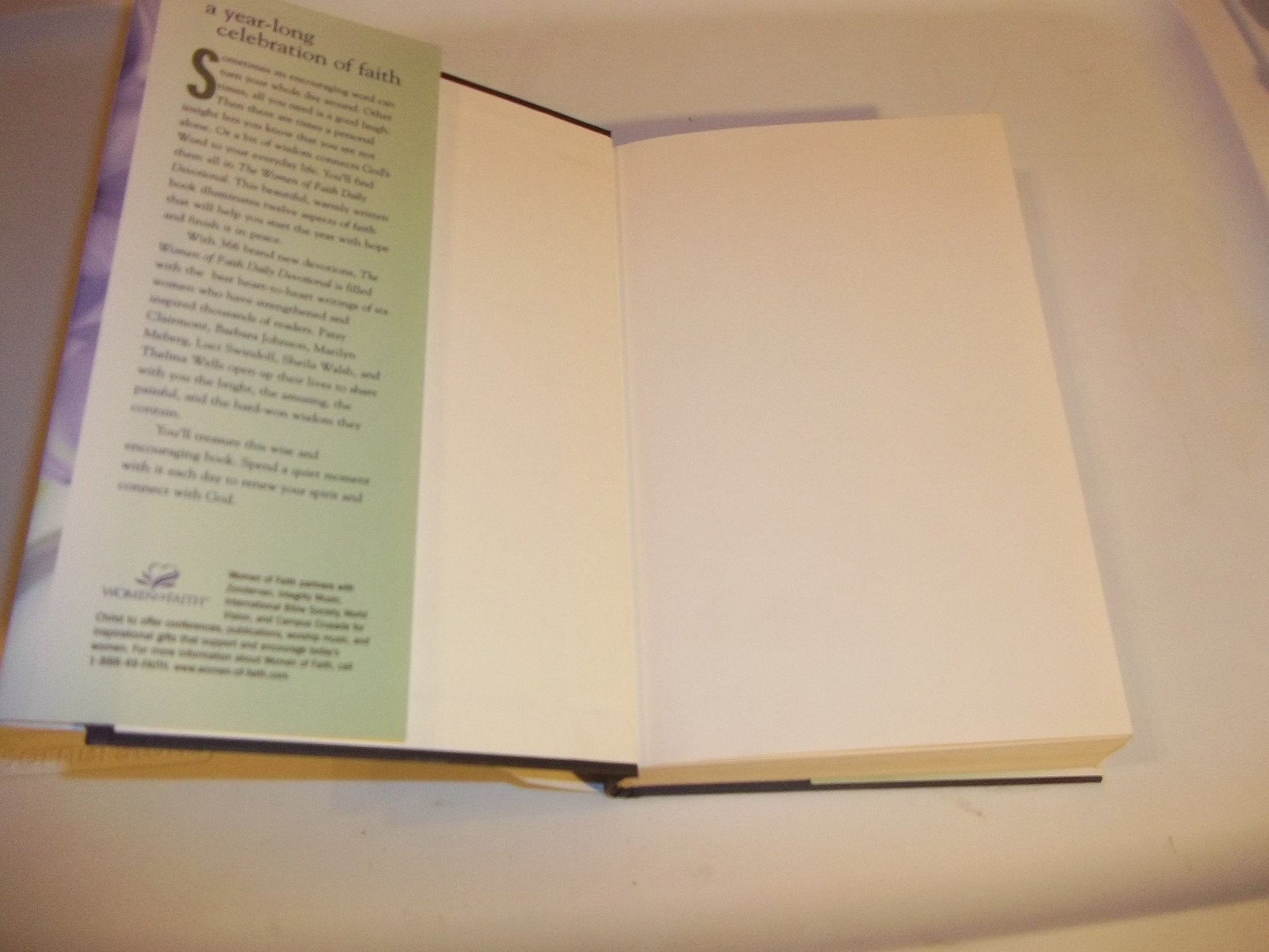 The Women of Faith Daily Devotional used book depot